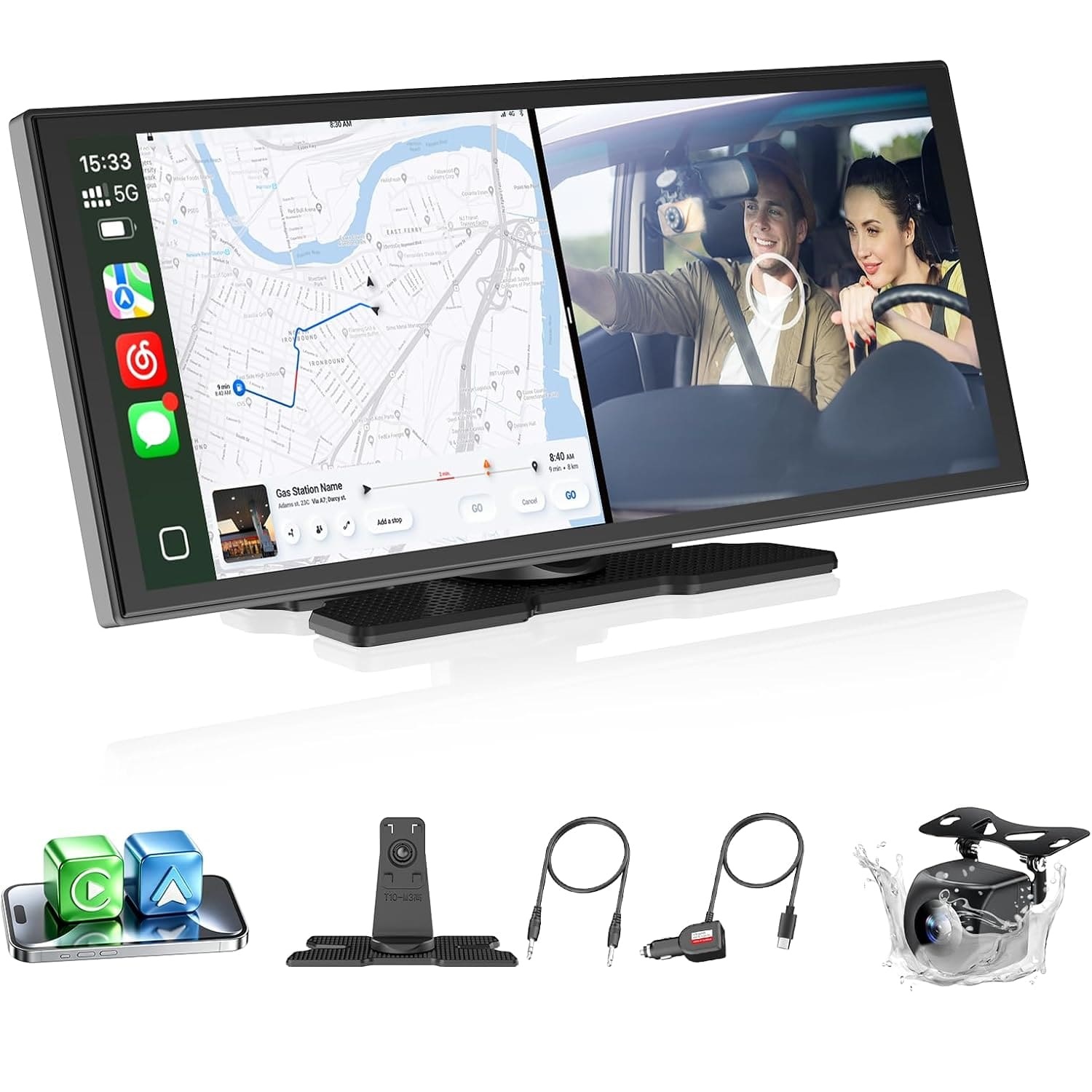 شاشة OTTOCAST OttoScreen AI الذكية المحمولة بنظام CarPlay ومقاس 11.4 بوصة شاشة OTTOCAST OttoScreen AI الذكية المحمولة بنظام CarPlay ومقاس 11.4 بوصة
